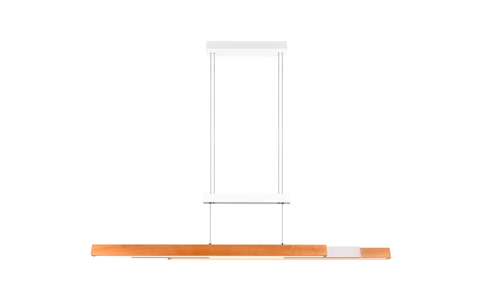 HLW LED 45W LED Hanglamp - Mat Wit, Metalen LED Hanglamp Trion Trojan Up and Down