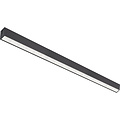 Lineaire Zwarte LED Hanglamp 40W - 4600lm & Aanpasbare Lichtkleur 3in1 CCT