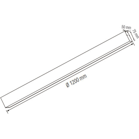 HLW LED Lineaire Witte LED Hanglamp 40W - Neutraal Wit 4000K LED Lamp 120cm