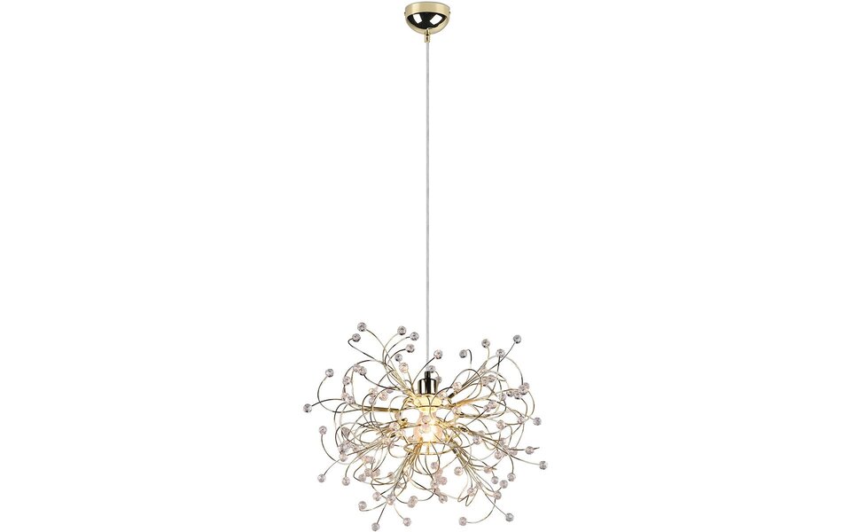 HLW LED Gouden LED Hanglamp Mat Goud - E27 Fitting, Verstelbare LED Lamp