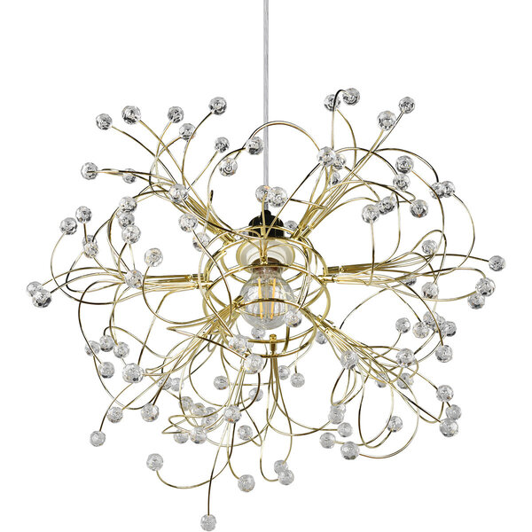 HLW LED Gouden LED Hanglamp Mat Goud - E27 Fitting, Verstelbare LED Lamp