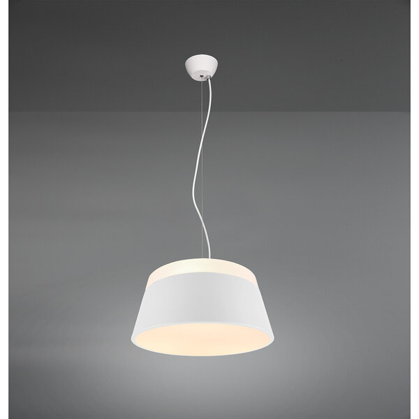 HLW LED LED Hanglamp Trion Barnaness - Mat Wit, 3-lichts, Aluminium, E27