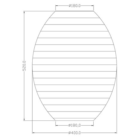HLW LED LED Hanglamp Trion Ponton - Ovaal Mat Wit Papier, Witte LED Hanglamp met E27 HLW LED LED Hanglamp Trion Ponton - Ovaal Mat Wit Papier, Witte LED Hanglamp met E27