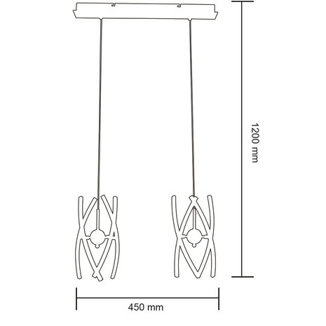 HLW LED LED Hanglamp 24W - Witte LED Hanglamp Neutraal Wit 4000K Mat Chroom