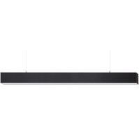LED Hanglamp 40W - Zwart & Wit - Natuurlijk Wit Licht 4200K
