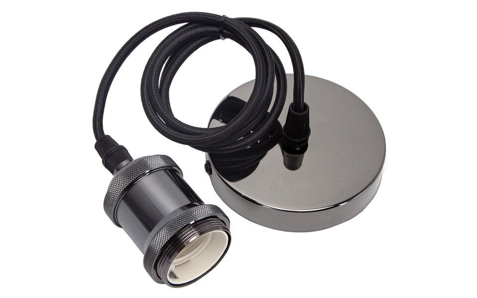 HLW LED Zwarte LED Hanglamp Aigi Sancho - Ronde Aluminium LED Lamp met E27 Fitting HLW LED Zwarte LED Hanglamp Aigi Sancho - Ronde Aluminium LED Lamp met E27 Fitting