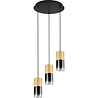 HLW LED Gouden LED Hanglamp Trion Roba - 3-lichts Rond Mat Goud Aluminium, E27 HLW LED Gouden LED Hanglamp Trion Roba - 3-lichts Rond Mat Goud Aluminium, E27