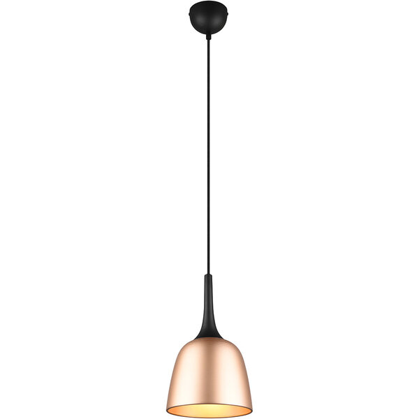 HLW LED Gouden LED Hanglamp Trion Christa - Mat Goud, Aluminium, E27, Ø200mm