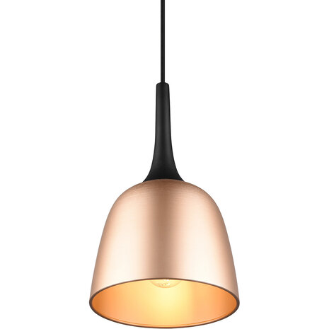 HLW LED Gouden LED Hanglamp Trion Christa - Mat Goud, Aluminium, E27, Ø200mm