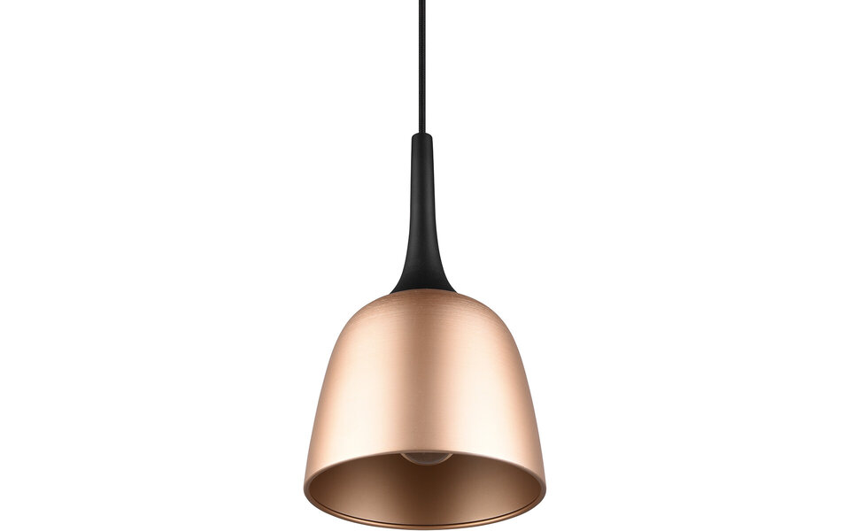HLW LED Gouden LED Hanglamp Trion Christa - Mat Goud, Aluminium, E27, Ø200mm