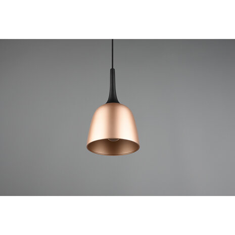 HLW LED Gouden LED Hanglamp Trion Christa - Mat Goud, Aluminium, E27, Ø200mm