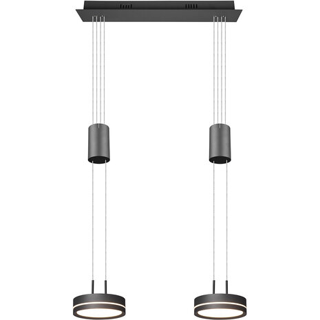 HLW LED Dimbare LED Hanglamp 4W in Wit - Warm Wit Licht, Stijlvol & Energiezuinig