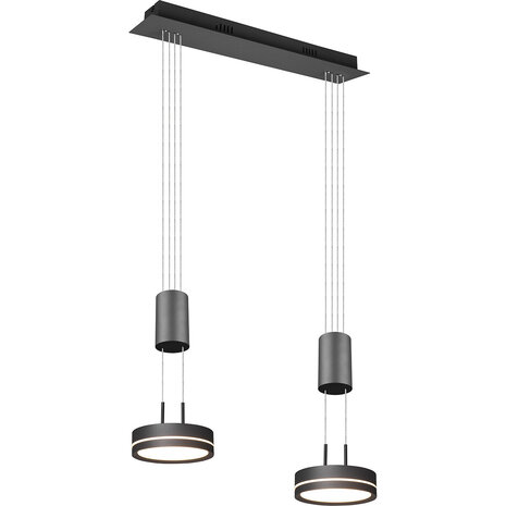 HLW LED Dimbare LED Hanglamp 4W in Wit - Warm Wit Licht, Stijlvol & Energiezuinig