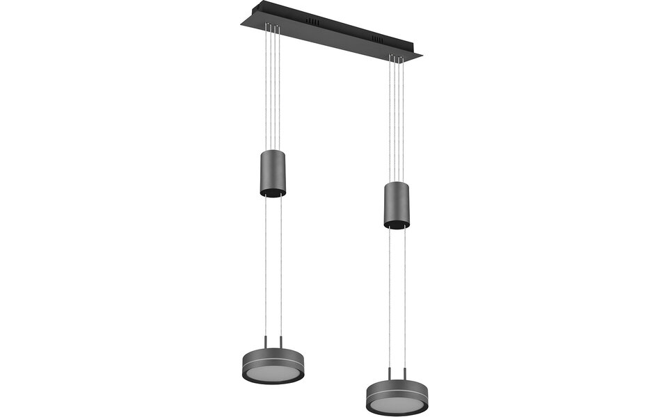 HLW LED Dimbare LED Hanglamp 4W in Wit - Warm Wit Licht, Stijlvol & Energiezuinig