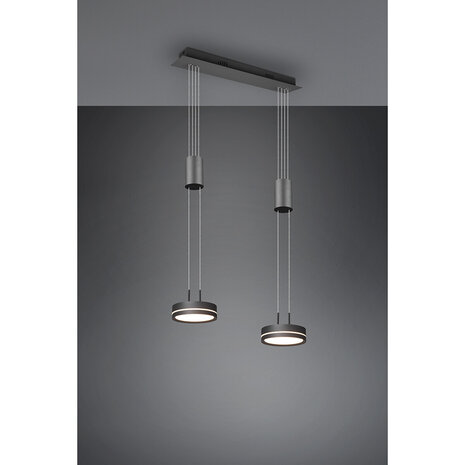HLW LED Dimbare LED Hanglamp 4W in Wit - Warm Wit Licht, Stijlvol & Energiezuinig