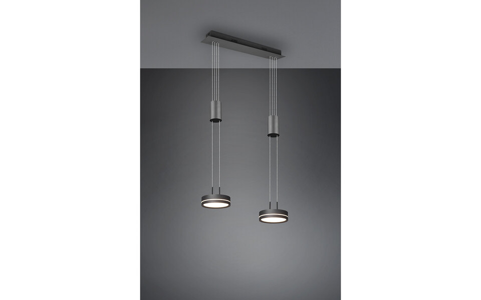 HLW LED Dimbare LED Hanglamp 4W in Wit - Warm Wit Licht, Stijlvol & Energiezuinig