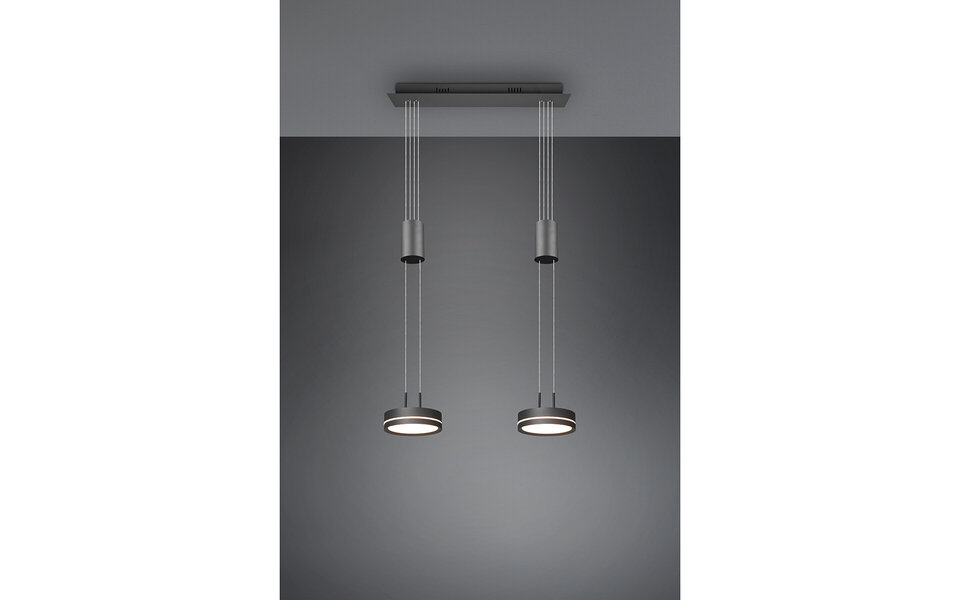 HLW LED Dimbare LED Hanglamp 4W in Wit - Warm Wit Licht, Stijlvol & Energiezuinig