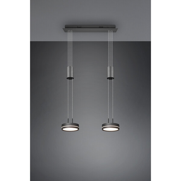 HLW LED Dimbare LED Hanglamp 4W in Wit - Warm Wit Licht, Stijlvol & Energiezuinig