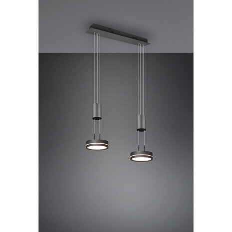 HLW LED Dimbare LED Hanglamp 4W in Wit - Warm Wit Licht, Stijlvol & Energiezuinig