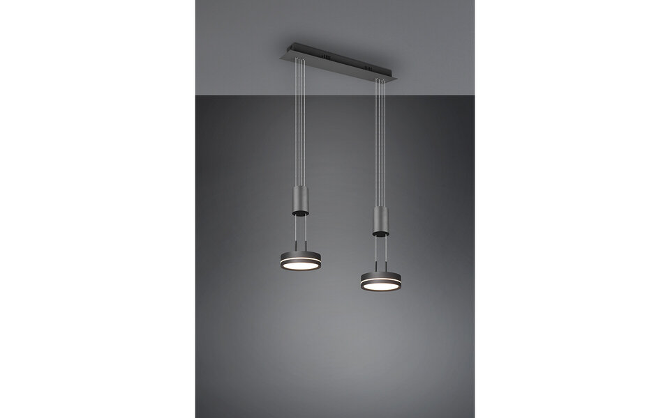 HLW LED Dimbare LED Hanglamp 4W in Wit - Warm Wit Licht, Stijlvol & Energiezuinig