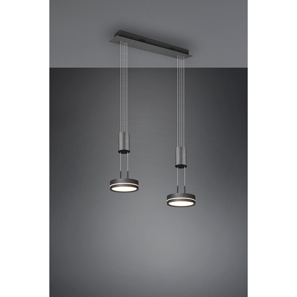 HLW LED Dimbare LED Hanglamp 4W in Wit - Warm Wit Licht, Stijlvol & Energiezuinig