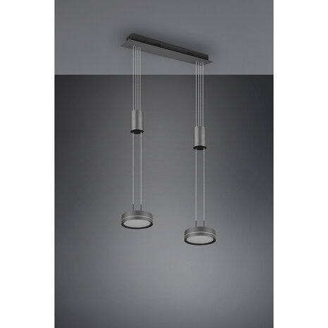 HLW LED Dimbare LED Hanglamp 4W in Wit - Warm Wit Licht, Stijlvol & Energiezuinig