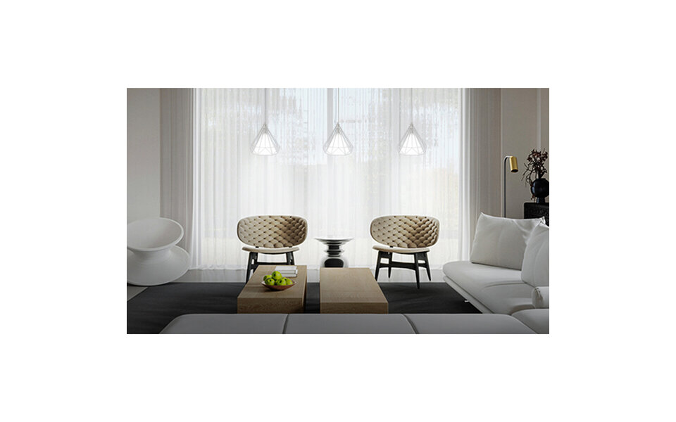 HLW LED LED Hanglamp - Klassieke Witte LED Hanglamp met E27 Fitting - Retro Mat Wit Aluminium HLW LED LED Hanglamp - Klassieke Witte LED Hanglamp met E27 Fitting - Retro Mat Wit Aluminium