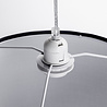 HLW LED Zwarte LED Hanglamp Aigi Utra - Stoffen LED Hanglamp met E27 Fitting