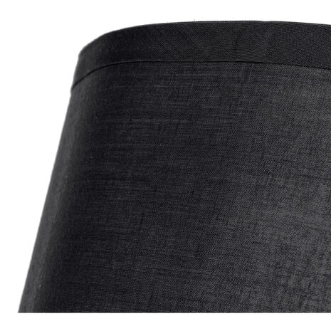 HLW LED Zwarte LED Hanglamp Aigi Utra - Stoffen LED Hanglamp met E27 Fitting