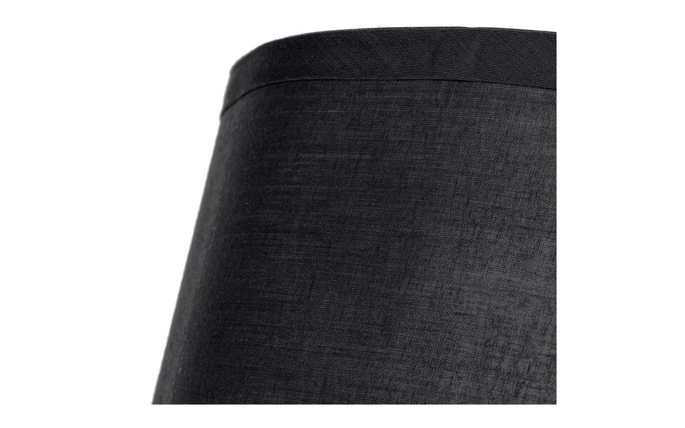 HLW LED Zwarte LED Hanglamp Aigi Utra - Stoffen LED Hanglamp met E27 Fitting