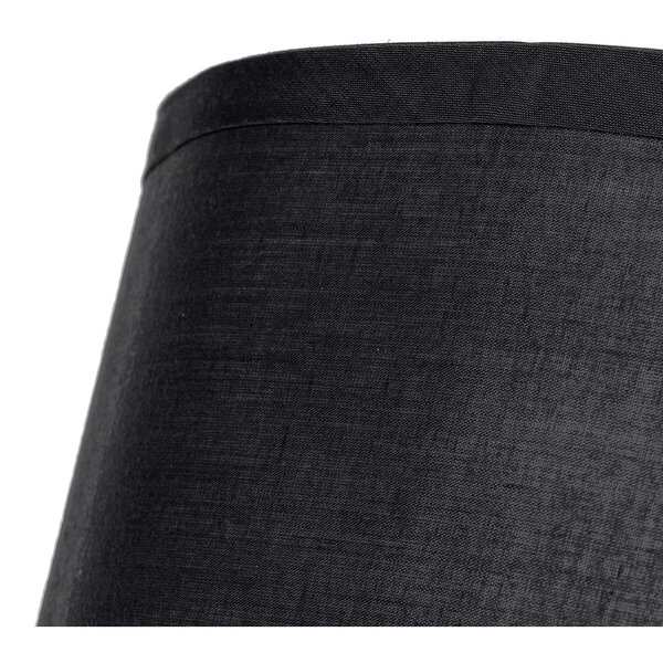 HLW LED Zwarte LED Hanglamp Aigi Utra - Stoffen LED Hanglamp met E27 Fitting