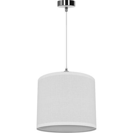 HLW LED Stoffen LED Hanglamp Aigi Utra - Mat Witte Rond LED Lamp met E27 Fitting HLW LED Stoffen LED Hanglamp Aigi Utra - Mat Witte Rond LED Lamp met E27 Fitting