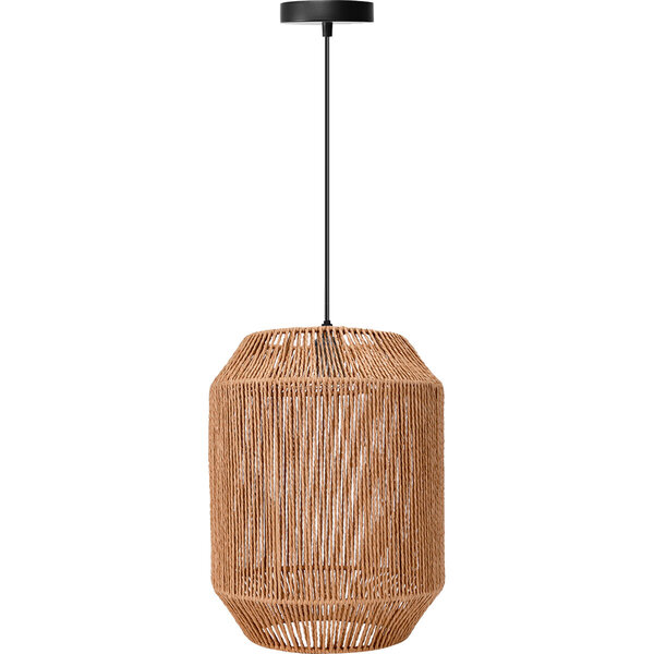 HLW LED LED Hanglamp Aigi Aly - Rond Mat Bruin Papier met E27 Fitting, 1 Lichtpunt HLW LED LED Hanglamp Aigi Aly - Rond Mat Bruin Papier met E27 Fitting, 1 Lichtpunt