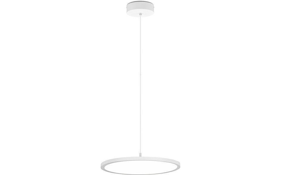 HLW LED Witte Dimbare LED Hanglamp 29W met Neutraal Wit Licht – Modern & Verstelbaar