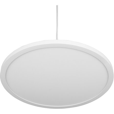 HLW LED Witte Dimbare LED Hanglamp 29W met Neutraal Wit Licht – Modern & Verstelbaar HLW LED Witte Dimbare LED Hanglamp 29W met Neutraal Wit Licht – Modern & Verstelbaar