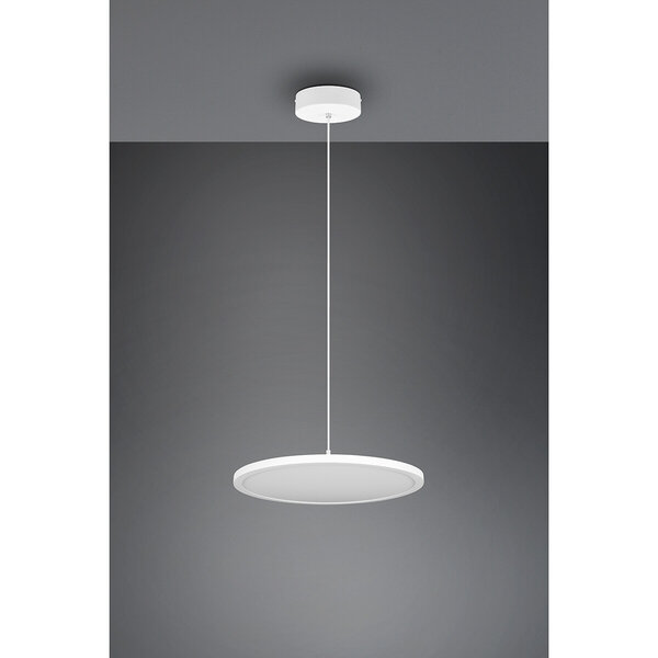 HLW LED Witte Dimbare LED Hanglamp 29W met Neutraal Wit Licht – Modern & Verstelbaar HLW LED Witte Dimbare LED Hanglamp 29W met Neutraal Wit Licht – Modern & Verstelbaar