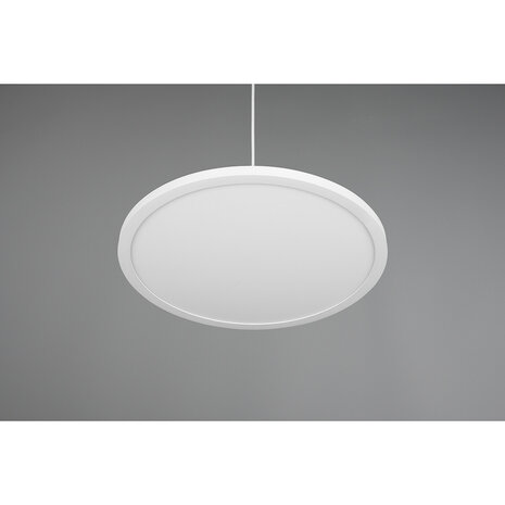 HLW LED Witte Dimbare LED Hanglamp 29W met Neutraal Wit Licht – Modern & Verstelbaar HLW LED Witte Dimbare LED Hanglamp 29W met Neutraal Wit Licht – Modern & Verstelbaar