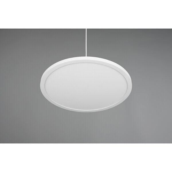 HLW LED Witte Dimbare LED Hanglamp 29W met Neutraal Wit Licht – Modern & Verstelbaar HLW LED Witte Dimbare LED Hanglamp 29W met Neutraal Wit Licht – Modern & Verstelbaar