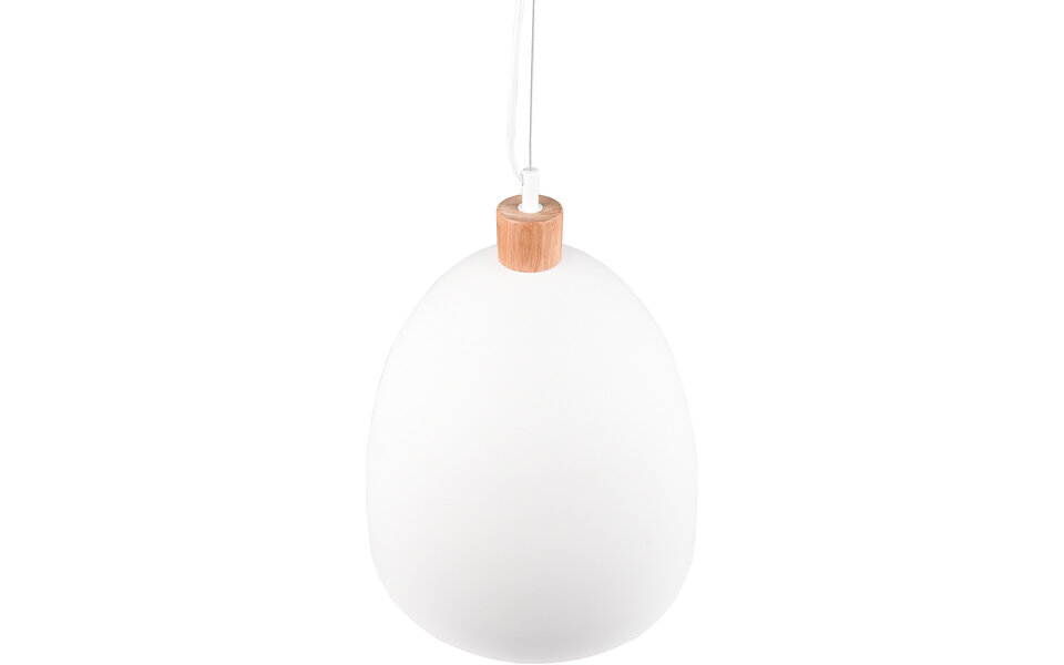 HLW LED Witte LED Hanglamp Trion Jaguar - Mat Wit Aluminium - 60W LED E27