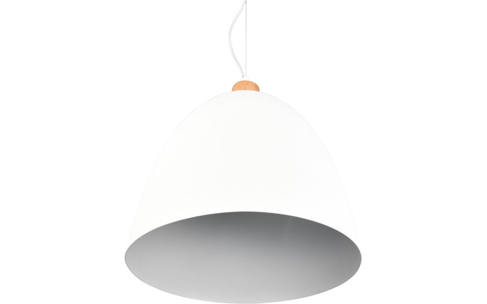 HLW LED Witte LED Hanglamp Trion Jaguar - Mat Wit Aluminium - 60W LED E27