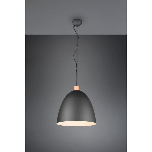 HLW LED Stijlvolle LED Hanglamp Trion Jaguar - Mat Zwart, 60W LED, E27 Fitting HLW LED Stijlvolle LED Hanglamp Trion Jaguar - Mat Zwart, 60W LED, E27 Fitting