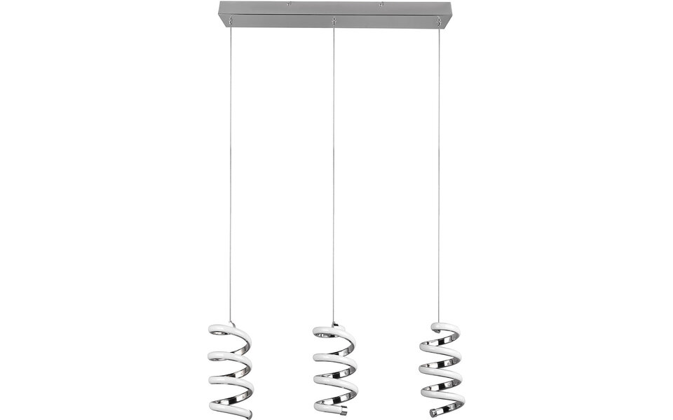 HLW LED Elegante Metalen LED Hanglamp 8W - Witte LED Hanglamp Neutraal Wit 4000K