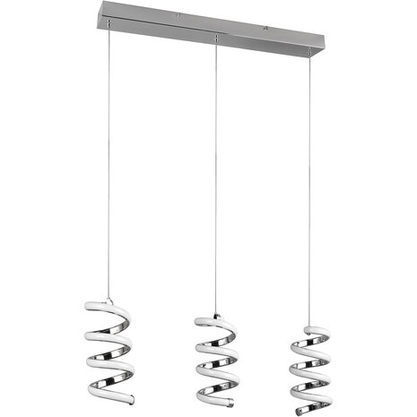 HLW LED Elegante Metalen LED Hanglamp 8W - Witte LED Hanglamp Neutraal Wit 4000K HLW LED Elegante Metalen LED Hanglamp 8W - Witte LED Hanglamp Neutraal Wit 4000K