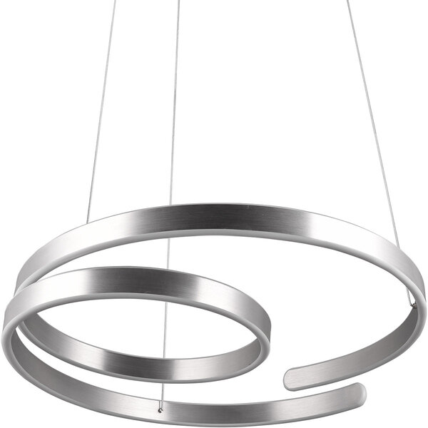 HLW LED Metalen LED Hanglamp 68W - Dimbaar, Warm Wit 3000K, Rond Design