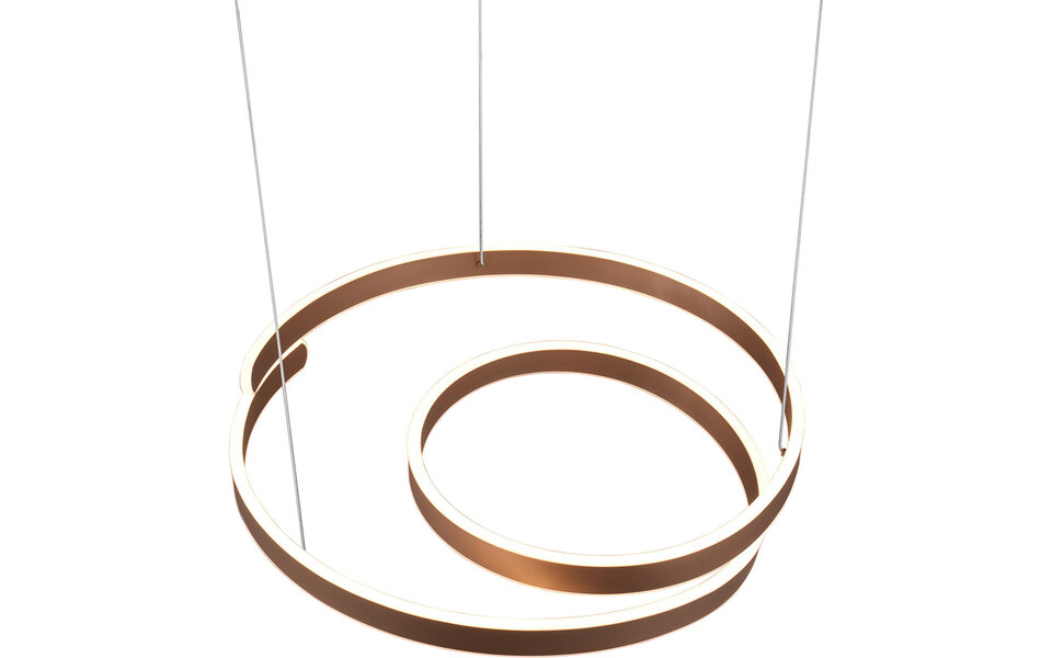 HLW LED Trion Renie 68W LED Hanglamp - Dimbaar, Metalen Rond Design in Warm Wit HLW LED Trion Renie 68W LED Hanglamp - Dimbaar, Metalen Rond Design in Warm Wit