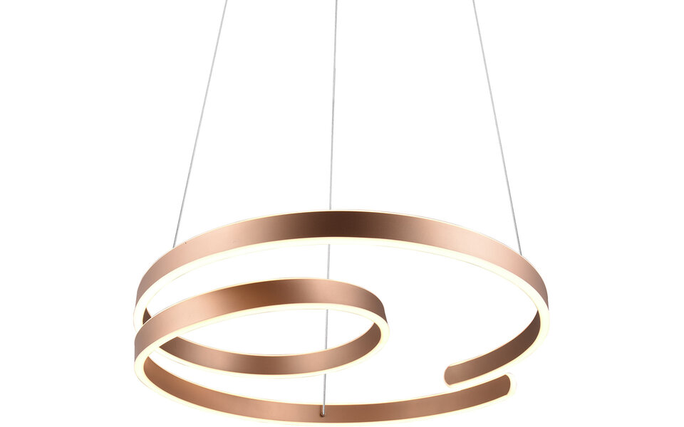 HLW LED Trion Renie 68W LED Hanglamp - Dimbaar, Metalen Rond Design in Warm Wit HLW LED Trion Renie 68W LED Hanglamp - Dimbaar, Metalen Rond Design in Warm Wit