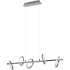 Metalen LED Hanglamp Trion Arko - 5 Lichtpunten, Warm Wit 4W
