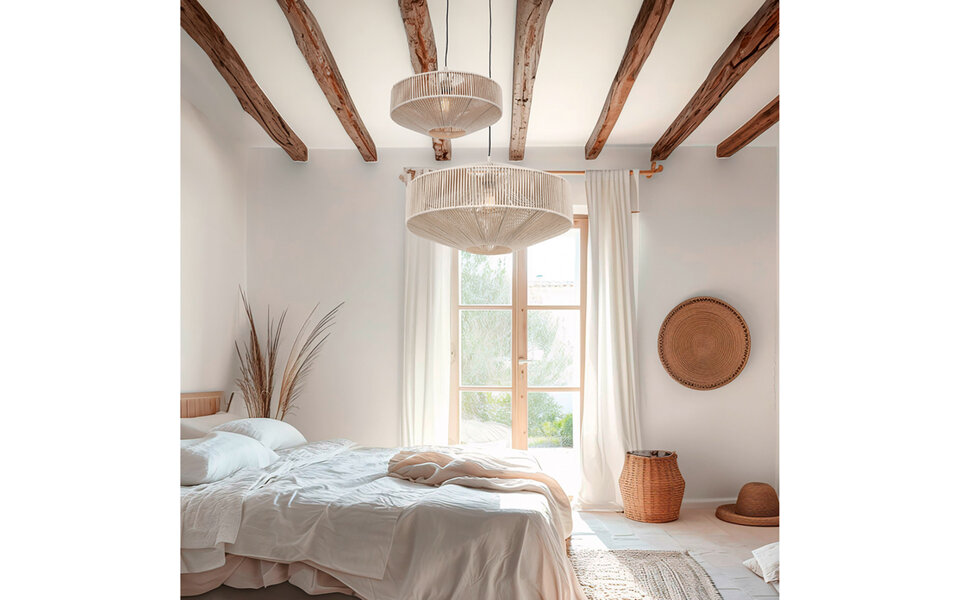 HLW LED Metalen LED Hanglamp Trion Silka - Witte LED lamp 61cm, verstelbaar & energiezuinig