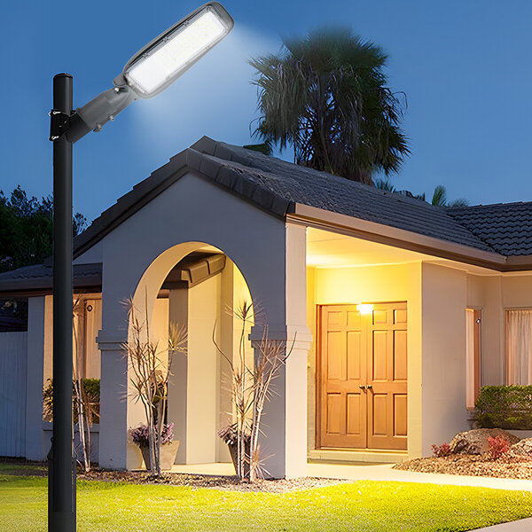 Velvalux Waterdichte LED Straatlamp Velvalux Lumeno 30W - Witte LED met Neutraal Wit 4000K Velvalux Waterdichte LED Straatlamp Velvalux Lumeno 30W - Witte LED met Neutraal Wit 4000K