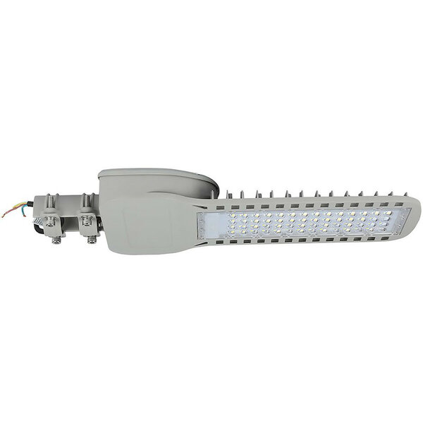 HLW LED Waterdichte Slimme 100W LED Straatlamp - Aluminium, Mat Grijs, Natuurlijk Wit 4000K